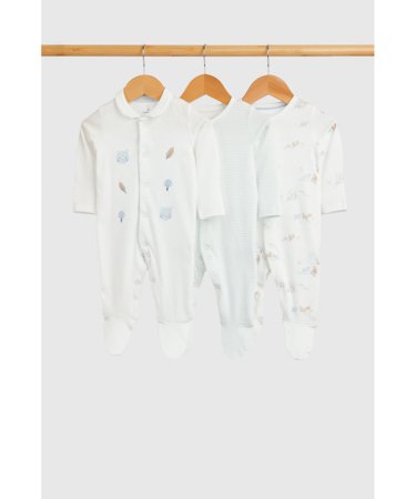 MOTHERCARE šliaužtinukas ilgomis rankovėmis 3 vnt., IF283 74 