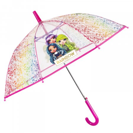 PERLETTI permatomas skėtis Rainbow High 45/8, 75421 75421