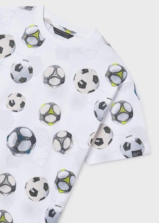 MAYORAL marškinėliai trumpomis rankovėmis, white, 6.038-39, 152  cm 