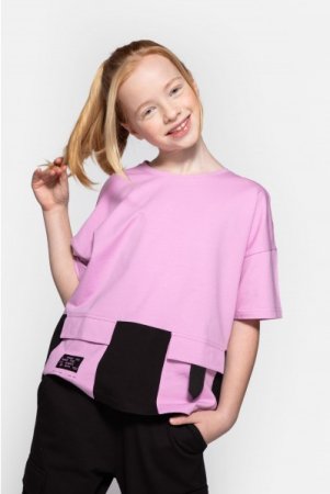 COCCODRILLO marškinėliai trumpomis rankovėmis CITY EXPLORER JUNIOR, fuchsia, WC4143203CEJ-008-,  