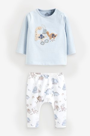 NEXT marškinėliai ilgomis rankovėmis ir tamprės, D75196 