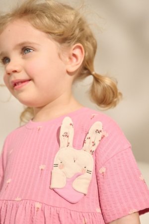 NEXT suknelė trumpomis rankovėmis, AG9781, 110-116