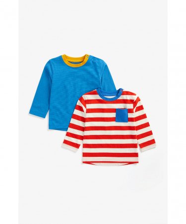 MOTHERCARE marškinėliai ilgomis rankovėmis, 2 vnt., ZB540 534416