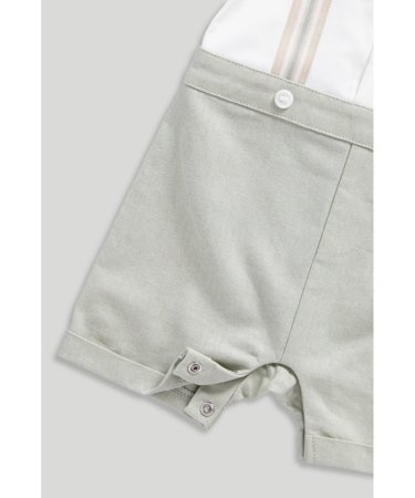 MOTHERCARE šliaužtinukas trumpomis rankovėmis ir kojinės, LL770 80 