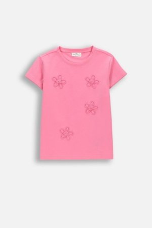 COCCODRILLO marškinėliai trumpomis rankovėmis, rožiniai, WC6143202FGK-007-104 
