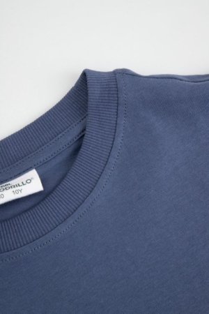 COCCODRILLO marškinėliai trumpomis rankovėmis, mėlyni, WC6143230VBA-014-152, 152 dydis 