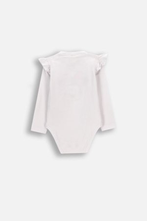 COCCODRILLO smėlinukas ilgomis rankovėmis, baltas, 