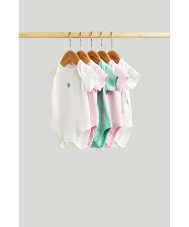 MOTHERCARE smėlinukas trumpomis rankovėmis 5 vnt., LK170 86 