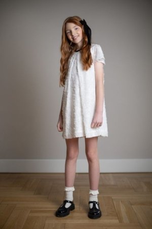 COCCODRILLO suknelė, balta, WC6128203EJG-001-152, 152 cm 