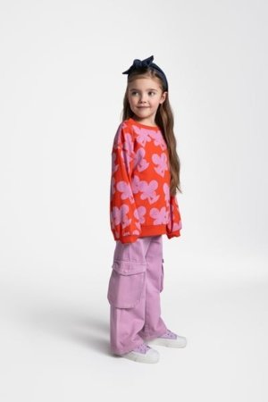 COCCODRILLO kelnės MAXITROPIC GIRL KIDS, rožinės, WC5119101MGK-007-122, 122 cm 