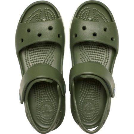 CROCS šlepetės BAYABAND, žalios, 211055-309, 22 dydis 