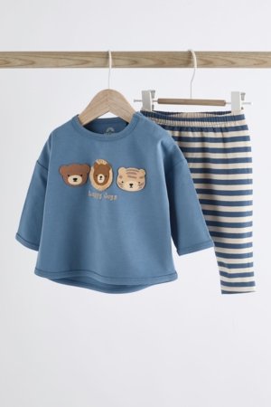 NEXT marškinėliai ilgomis rankovėmis ir tamprės, Q96913 80-86 