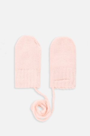 COCCODRILLO kumštinės pirštinės BASIC ACCESSORIES, rožinės, ZC3360601BAC-007 ZC3360601BAC-007-000