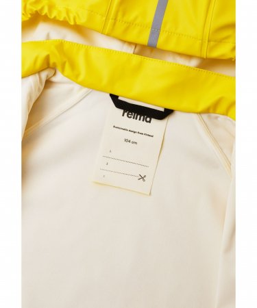 REIMA neperšlampamas komplektas (striukė ir kelnės) TIHKU, geltonas, 5100021A-235A 5100021A-235A-92