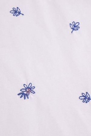 COCCODRILLO marškinėliai trumpomis rankovėmis FLOWER PARADISE GIRL KIDS, balti, WC5143204FGK-001-122, 122 cm 