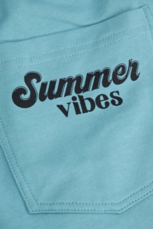 COCCODRILLO šortai HAPPY RETRO BOY JUNIOR, mėlyni, WC4120501HBJ-014 