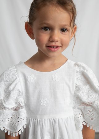 MAYORAL suknelė, white, 3.923-81, 140 cm 