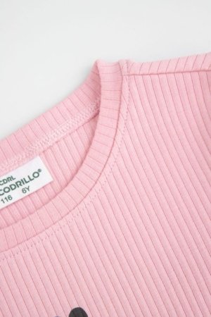 COCCODRILLO marškinėliai ilgomis rankovėmis, rožiniai, cm 