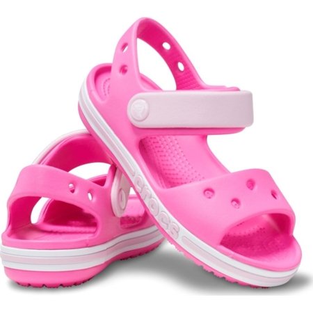 CROCS basutės BAYABAND SANDAL KIDS, rožinės, 211054-6QQ, 35 dydis 