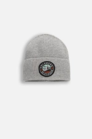 COCCODRILLO kepurė ACCESSORIES WINTER BOY, pilka, cm 