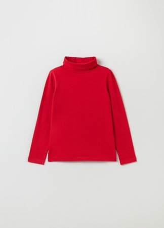 OVS GIRL3-10Y T-SHIRTS L/S 2H 7-8 RED 001912095 