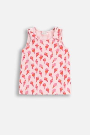 COCCODRILLO marškinėliai trumpomis rankovėmis HAPPY RETRO GIRL KIDS, spalvoti, WC5143301HGK-022-122, 122 cm 