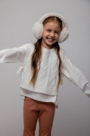 COCCODRILLO megztinis, kreminis, cm 