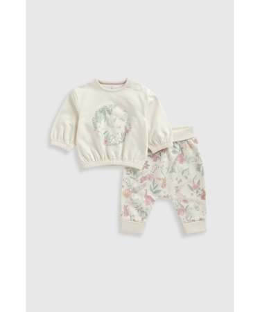 MOTHERCARE marškinėliai ilgomis rankovėmis ir kelnės 2 vnt., IF385 86 