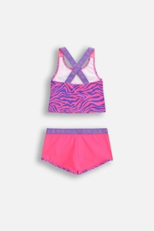 LEMON maudymosi kostiumėlis, rožinis, WL6376503SWG-022-164, 164 dydis 