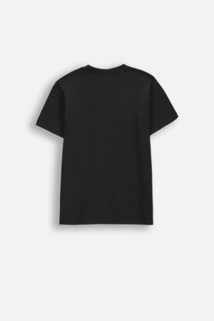 COCCODRILLO marškinėliai trumpomis rankovėmis, juodi, cm 