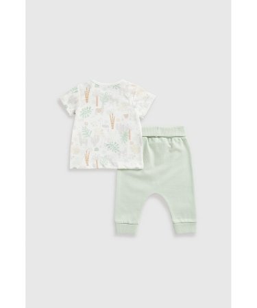 MOTHERCARE marškinėliai trumpomis rankovėmis ir kelnės, HD790 86 