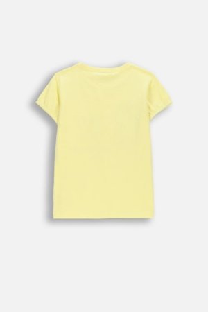 COCCODRILLO marškinėliai trumpomis rankovėmis, geltoni, WC6143201FGK-004-122 