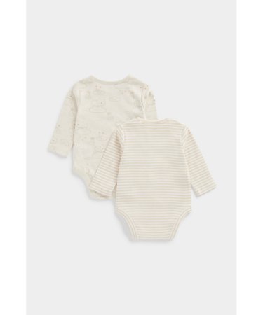 MOTHERCARE smėlinukas ilgomis rankovėmis, 2 vnt., EB666 623901