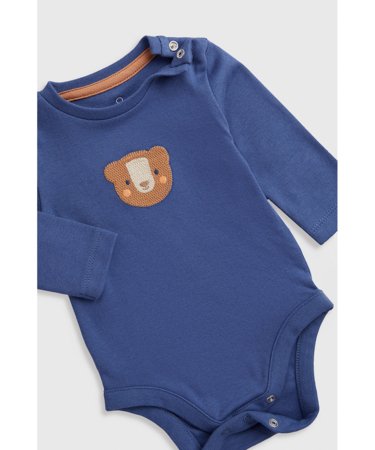 MOTHERCARE smėlinukas ilgomis rankovėmis, kelnės ir seilinukas, IF515 80 