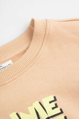 COCCODRILLO džemperis, smėlio spalvos, WC6132101LGD-002-110, 110 cm 