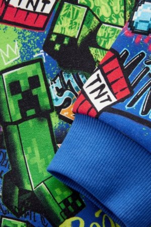 NEXT MINECRAFT džemperis su gobtuvu, E35715 152 