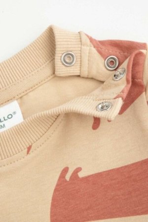 COCCODRILLO smėlinukas BETWEEN FRIENDS BOY NEWBORN, smėlio spalvos, ZC4112103BBN-002-086, 86 cm 