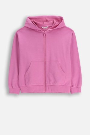 COCCODRILLO džemperis su gobtuvu, rožinis, cm 