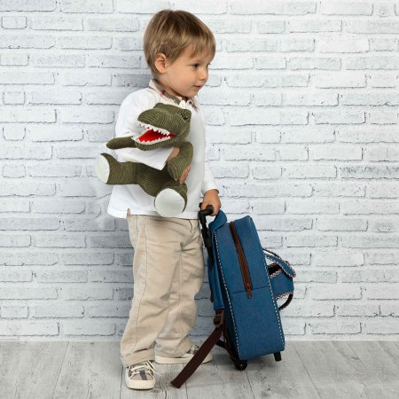 PERLETTI mini kuprinė su pliušiniu Tim Rex, 13049 13049