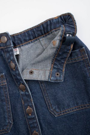 COCCODRILLO sijonas JEANS COLLECTION GIRL, tamsiai mėlynas, WC3124201JCG-015 WC3124201JCG-015-104