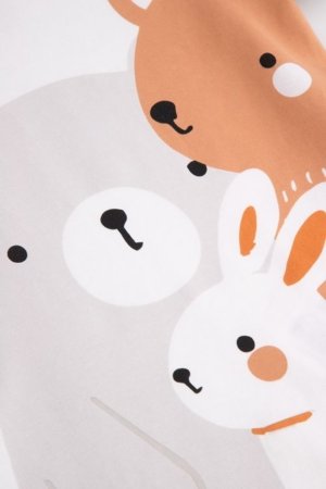 COCCODRILLO marškinėliai trumpomis rankovėmis, kreminiai, 