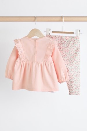 NEXT marškinėliai ilgomis rankovėmis ir tamprės, Q95420 62-68 