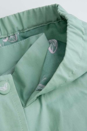 COCCODRILLO striukė OUTERWEAR GIRL KIDS, žalia, WC5152404OGK-027-122, 122 cm 