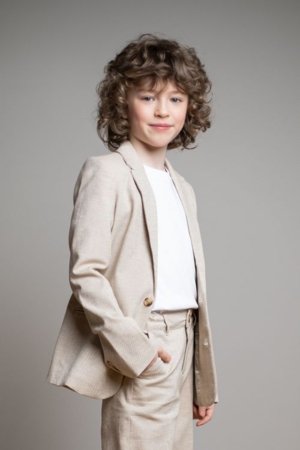 COCCODRILLO švarkas, pilkas, cm 