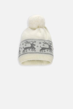 COCCODRILLO kepurė ACCESSORIES WINTER GIRL, multicoloured, ZC3364303AWG-022 