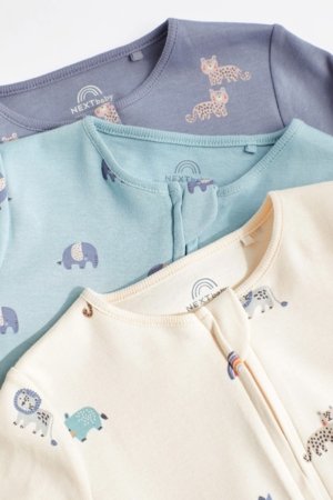 NEXT šliaužtinukas ilgomis rankovėmis, 3vnt., U31867 80-86 