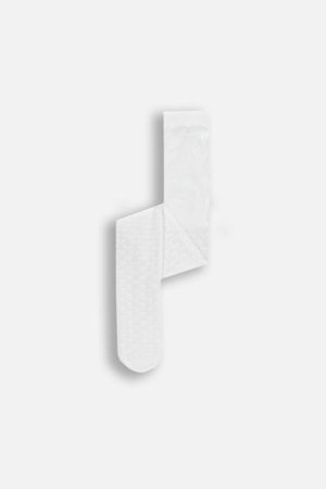 COCCODRILLO pėdkelnės TIGHT MICROFIBRE COLORFUL, baltos, WC5380310TMC-001-140, 140 cm 