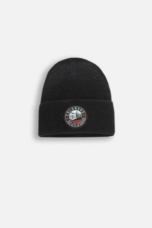 COCCODRILLO kepurė ACCESSORIES WINTER BOY, juoda, cm 