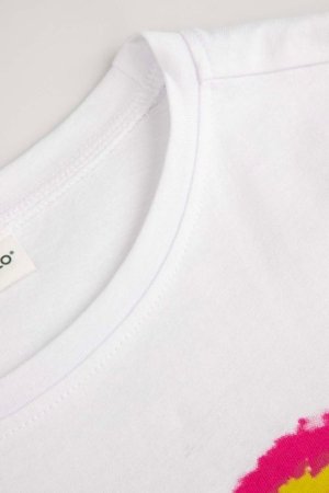 COCCODRILLO marškinėliai trumpomis rankovėmis, balti, WC6143206RGJ-001-140, 140 cm 