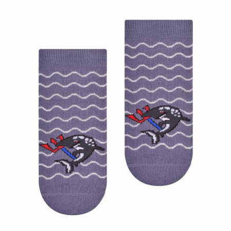 STEVEN Kojinės Shark Grey 004-149 29-31 004-149 GREY